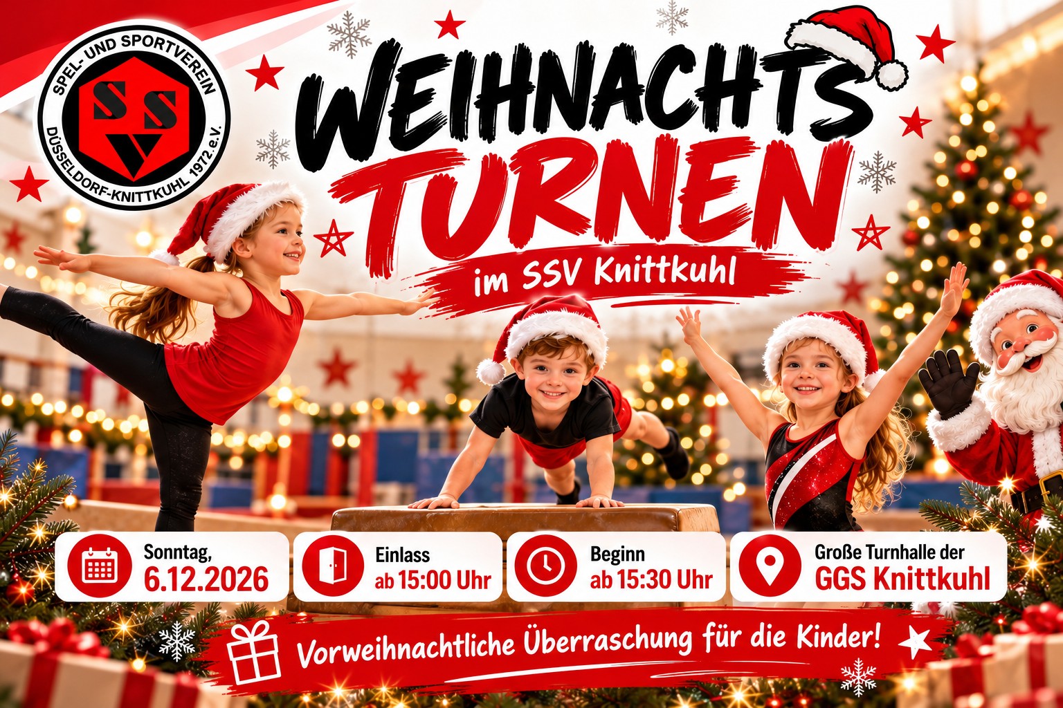 Weihnachtsturnen beim SSV
